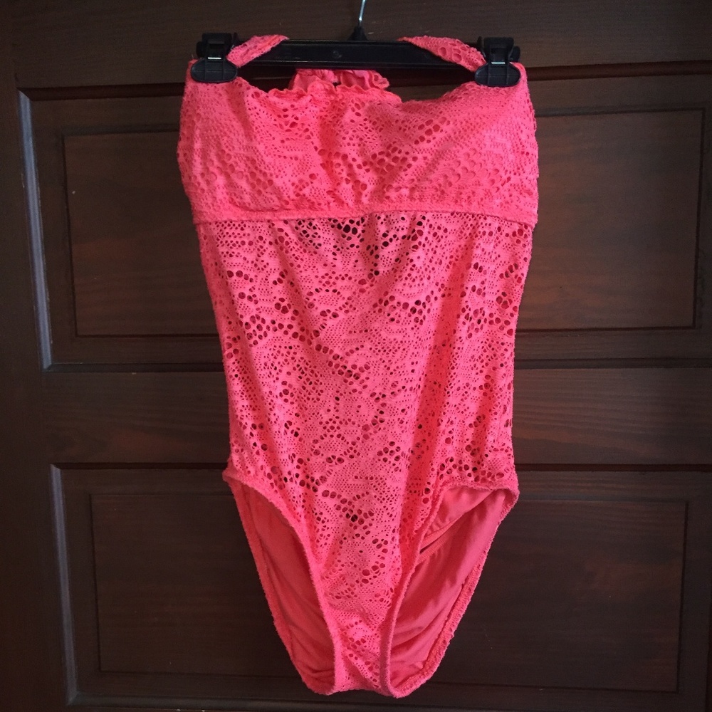 One Piece Knitted Bathing Suit